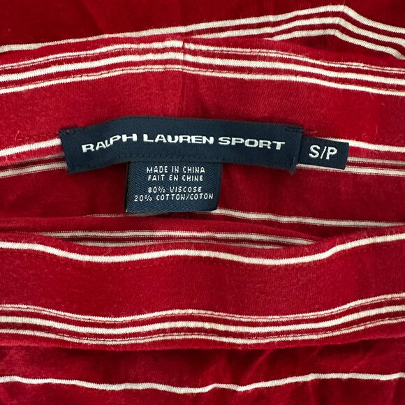 Ralph Lauren Sport, Size S, Red and White Striped Skirt Ralph Lauren Sport - Picture 3 of 4